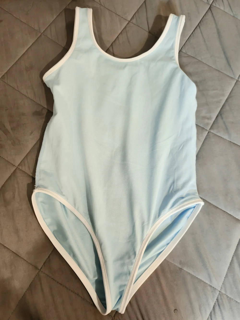 Disney Light Blue and White Stitch Swimwear